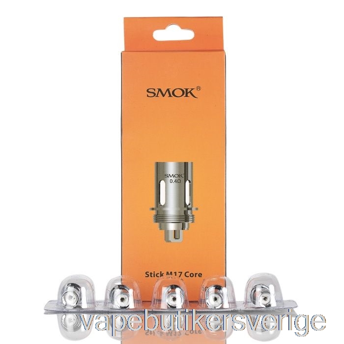 Vape Sverige Smok Stick M17 Ersättningsspolar 0,4ohm Dubbla Kärnor